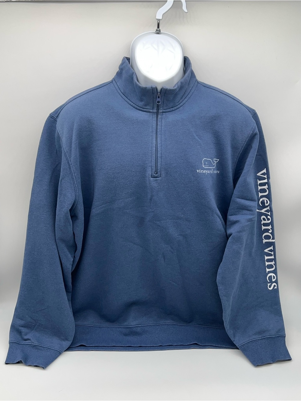 Vineyard Vines Men's Half-Zip Pullover Sweatshirt - Slate Blue